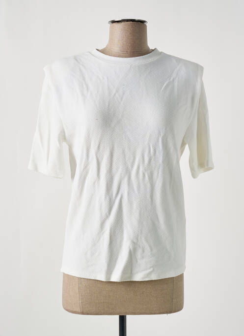T-shirt beige DEUX. BY ELINE DE MUNCK pour femme