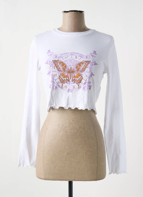 T-shirt blanc TALLY WEIJL pour femme