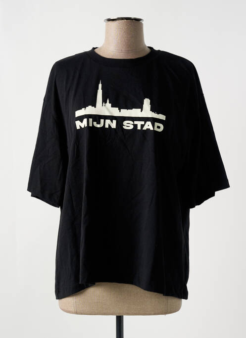 T-shirt noir TOURIST LEMC pour femme