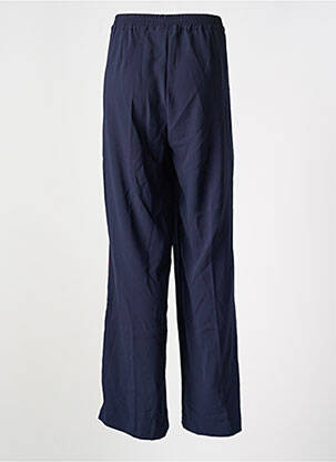 Pantalon droit fermeture zippée sous rabat avec crochet taille normale bleu LE FABULEUX MARCEL DE BRUXELLES femme