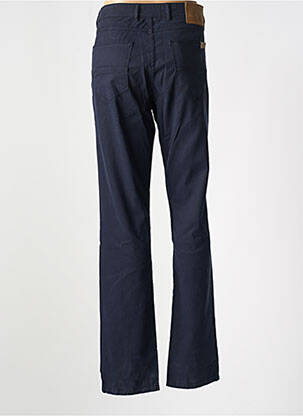 Pantalon droit stretch taille normale bleu STATE OF ART femme