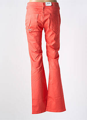 Jean coupe flare taille haute taille haute orange SALSA femme