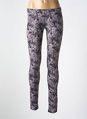Legging tissage jersey taille normale gris PIECES femme