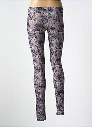 Legging tissage jersey taille normale gris PIECES femme