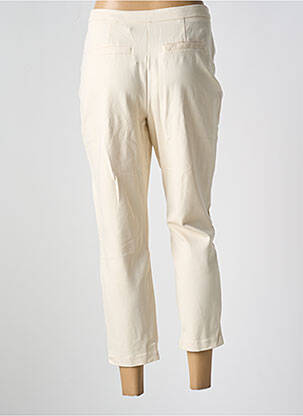 Pantalon 7/8 stretch taille normale beige ONLY femme