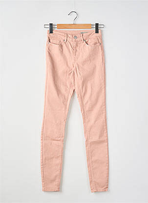 Jeans coupe slim stretch taille haute rose VERO MODA femme