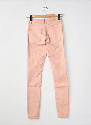 Jeans coupe slim stretch taille haute rose VERO MODA femme