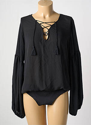 Body noir ASTRID BLACK LABEL pour femme