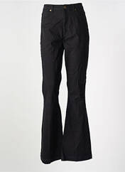 Jean coupe flare noir ASTRID BLACK LABEL pour femme seconde vue