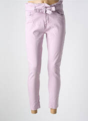 Jeans coupe slim violet ONLY pour femme seconde vue