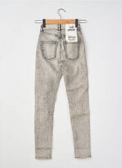 Jeans skinny gris CHEAP MONDAY pour femme seconde vue