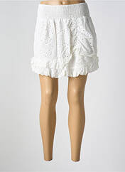 Jupe courte blanc HAILYS pour femme seconde vue