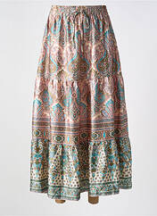 Jupe longue rose JS MILLENIUM pour femme seconde vue