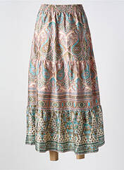 Jupe longue rose JS MILLENIUM pour femme seconde vue