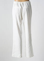 Pantalon droit blanc VILA pour femme seconde vue
