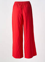 Pantalon large rouge ONLY pour femme seconde vue