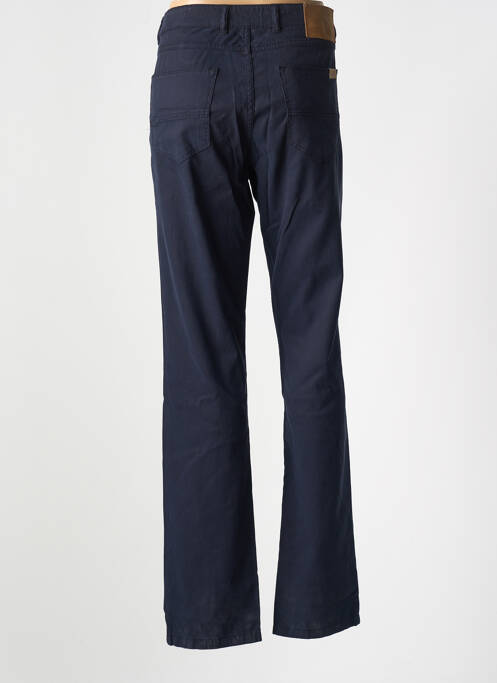 Pantalon droit stretch taille normale bleu STATE OF ART femme