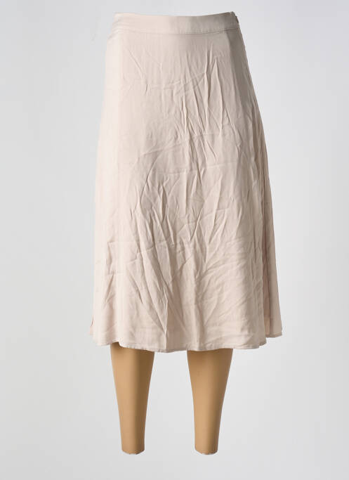 Jupe mi-longue beige TOM TAILOR pour femme