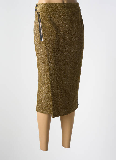 Jupe mi-longue or MAISON SCOTCH pour femme