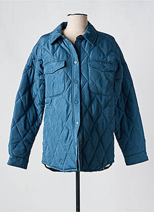 Doudoune poches sans capuche bleu NOISY MAY femme