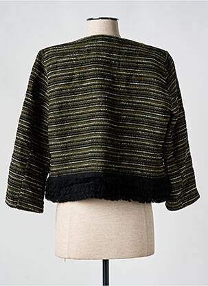 Veste chic fausses poches vert IMPREVU femme