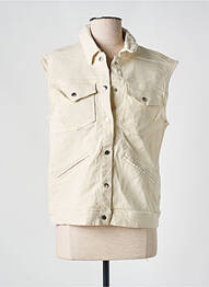 Veste casual poches beige ONLY femme