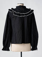 Blouse noir OBJECT pour femme seconde vue