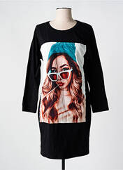 Robe courte noir HAILYS pour femme seconde vue