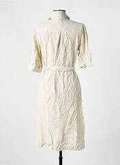 Robe mi-longue beige VERO MODA pour femme seconde vue