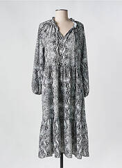 Robe mi-longue gris HAILYS pour femme seconde vue