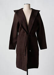 Robe mi-longue marron MORGAN pour femme seconde vue
