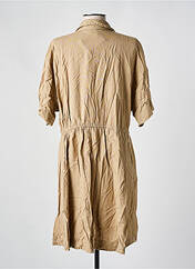 Robe mi-longue marron VERO MODA pour femme seconde vue