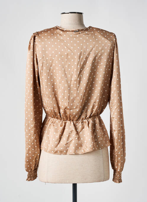 Blouse marron GUESS femme