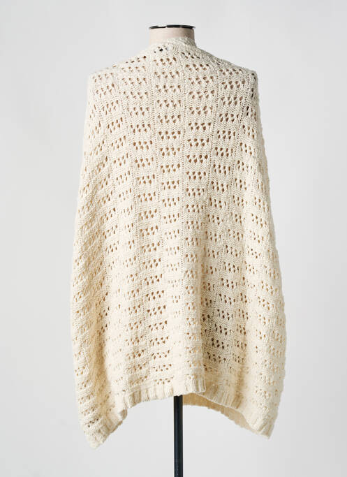 Gilet manches longues beige PEPE JEANS pour femme