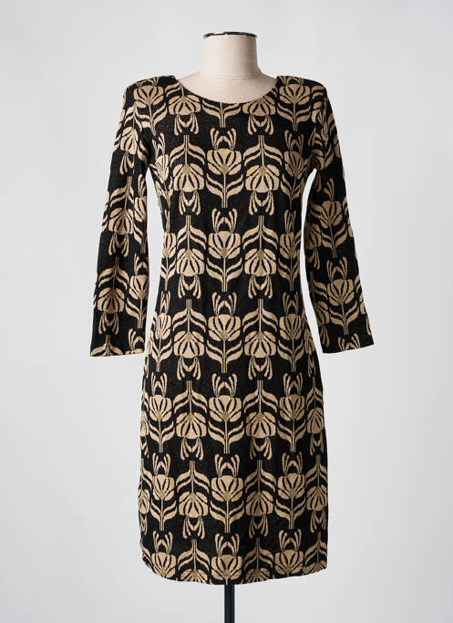 Robe mi-longue or AMELIE & AMELIE pour femme