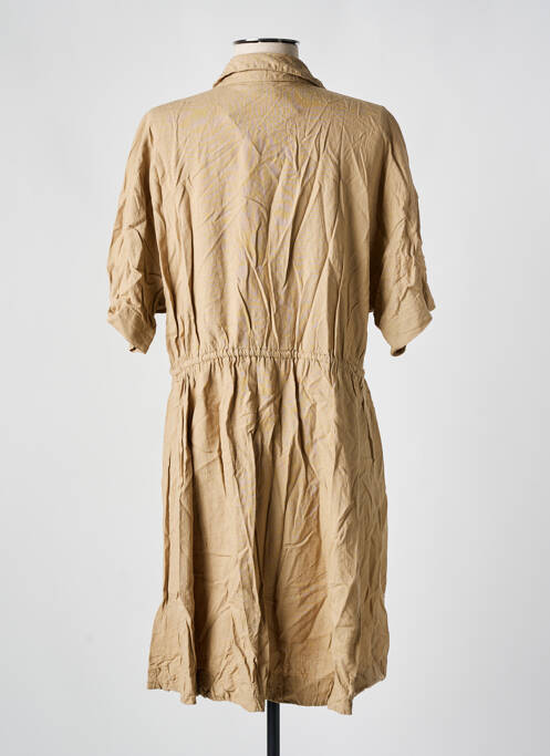 Robe mi-longue marron VERO MODA pour femme