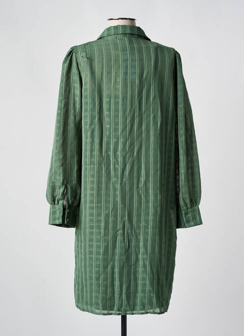 Robe mi-longue vert NEON & NYLON pour femme