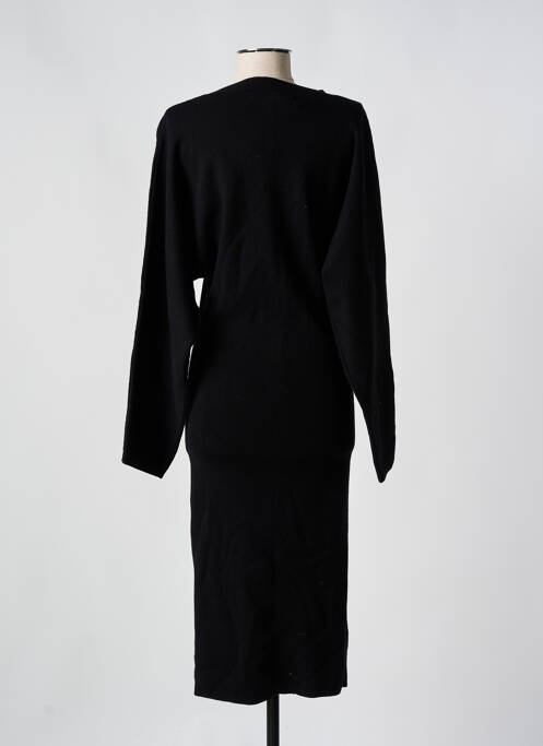 Robe pull noir MANGO pour femme
