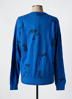 Sweat-shirt manches longues manches longues bleu PETROL INDUSTRIES homme