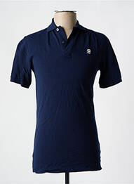 Polo coupe cintrée manches courtes bleu G STAR homme