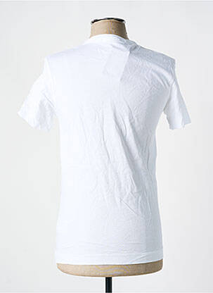 T-shirt coupe droite manches courtes blanc CALVIN KLEIN homme