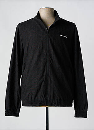 Veste casual resserrée sur le bas noir TOURIST LEMC homme