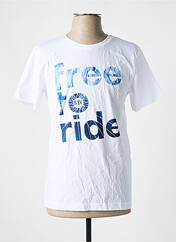 T-shirt blanc R.EV 1703 BY REMCO EVENPOEL  pour homme seconde vue