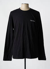 T-shirt noir CALVIN KLEIN pour homme seconde vue