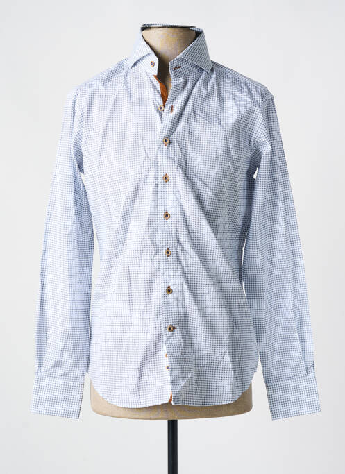 Chemise manches longues blanc REUER pour homme