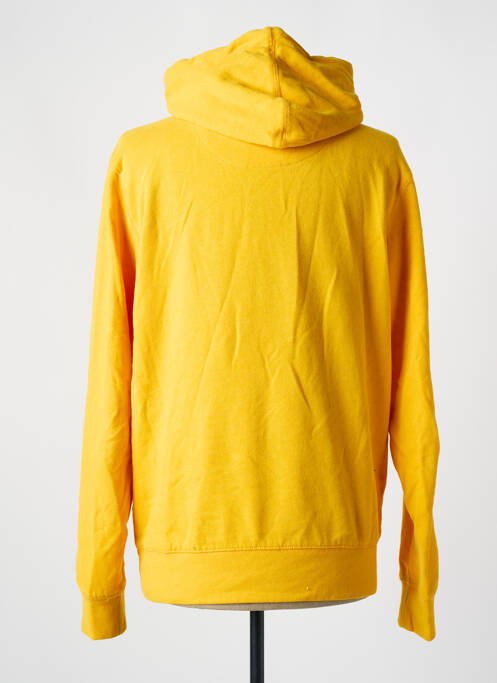 Sweat-shirt à capuche jaune PETROL INDUSTRIES pour homme