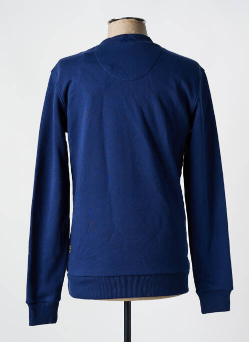 Sweat-shirt bleu R.EV 1703 BY REMCO EVENPOEL  pour homme