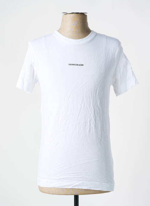 T-shirt blanc CALVIN KLEIN pour homme