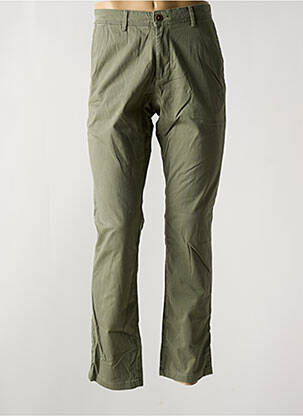 Pantalon chino stretch taille normale vert JACK & JONES homme