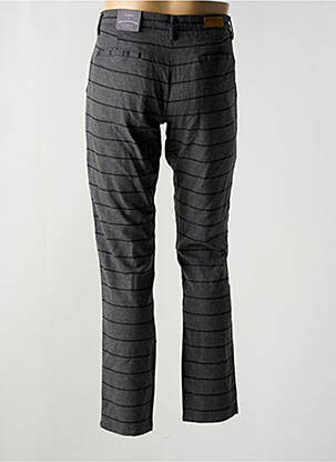 Pantalon chino poches taille normale gris BRUCE & BUTLER  homme